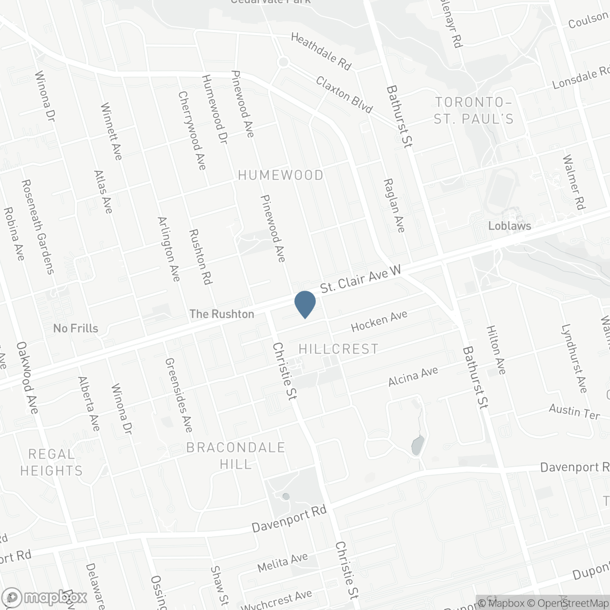 641 ST CLAIR AVENUE W, Toronto, Ontario M6C 1A7